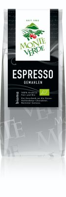 Bild von Espresso Monte Verde, 250g gemahlen, 100% Arabica